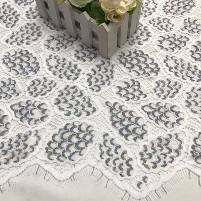 Lace Fabric Dress Cutwork Nylon for Women's Wear Wholesale Supplier 4